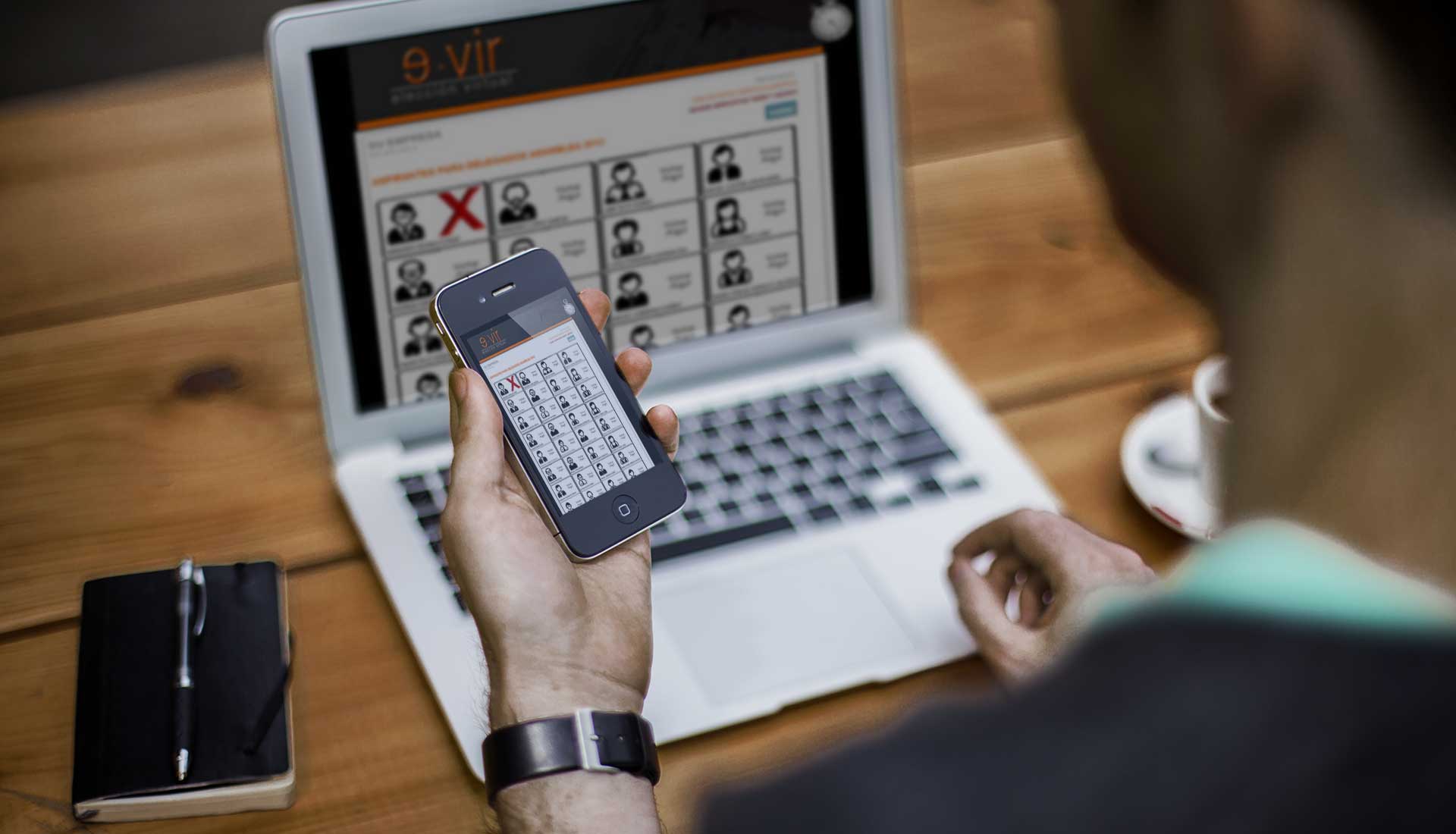 E-VIR — plataforma de votación electrónica